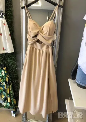 рокли с миди дължина , снимка 12 - Рокли - 50428066