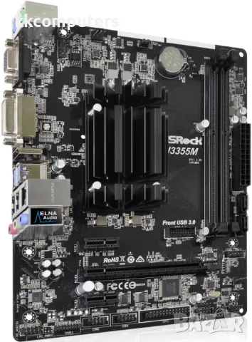 Дънна платка ASRock J3355M Super Alloy - J3355M, снимка 2 - Дънни платки - 47897770