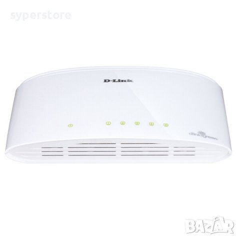 Суич D-Link DGS-1005D 5-портов 10/100/1000Mbps Gigabit комутатор
