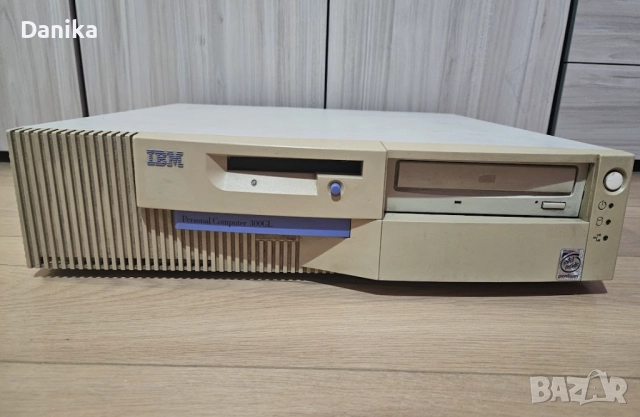 Ретро компютър IBM PC 300GL за стари и DOS-овски игри с процесор Intel Pentium 233 MMX Socket 7