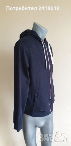 Hugo Boss Cotton Authentic Jacket Mens Size S ОРИГИНАЛ! Суичер с цял Цип!, снимка 13 - Спортни дрехи, екипи - 33069652