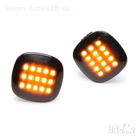 Динамични Бягащи Мигачи За:Audi А3 8L;A4 B5;Skoda Fabia;Octavia;Rapid;Roomster;Seat Cordoba;Ibiza, снимка 2 - Аксесоари и консумативи - 48609529