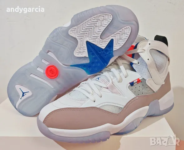 Nike Air JORDAN JUMPMAN TWO TREY 45-ти номер 29см стелка чисто нови маратонки с кутия, снимка 17 - Маратонки - 49287080