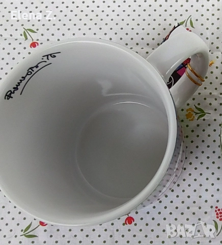 Голям мъг чеширската котка Romero Britto , снимка 7 - Декорация за дома - 52624562