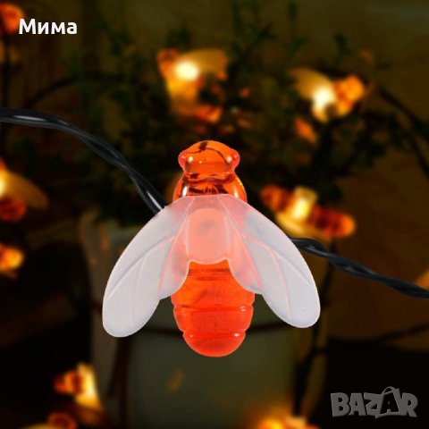 Соларни лампички пчелички, снимка 2 - Соларни лампи - 37471781
