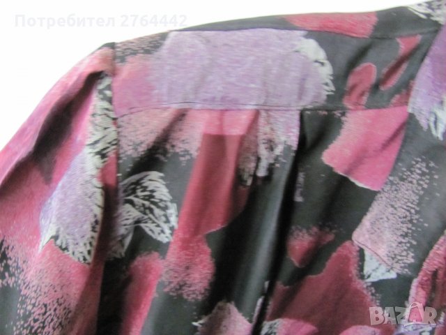 Копринена блуза, снимка 2 - Ризи - 32490627