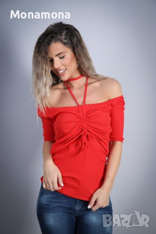 РАЗПРОДАЖБА Ефектна блуза Pause Jeans, снимка 3 - Тениски - 37081363