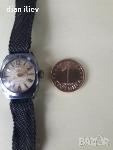 Стар дамски механичен часовник -Заря, снимка 4 - Антикварни и старинни предмети - 28673280