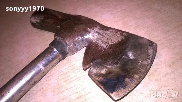 немски чук/брадва-метална-31х16см-внос швеицария, снимка 8 - Други инструменти - 27197742
