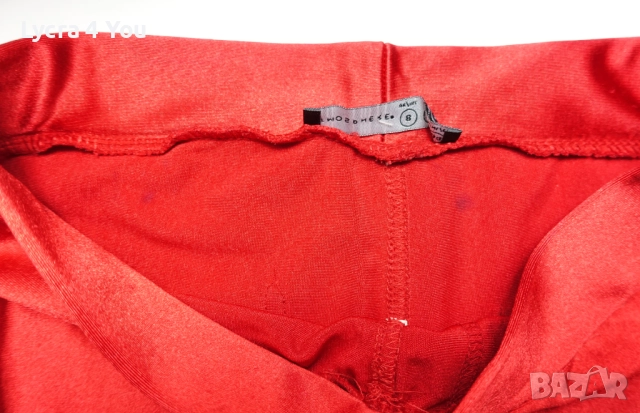 Atmosphere XS (UK 8) ярко червен клин от сатен , снимка 14 - Клинове - 52951391