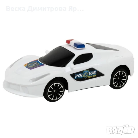 Полицейска кола с дистанционно управление и светлина - 1:20 мащаб, снимка 6 - Коли, камиони, мотори, писти - 51074170