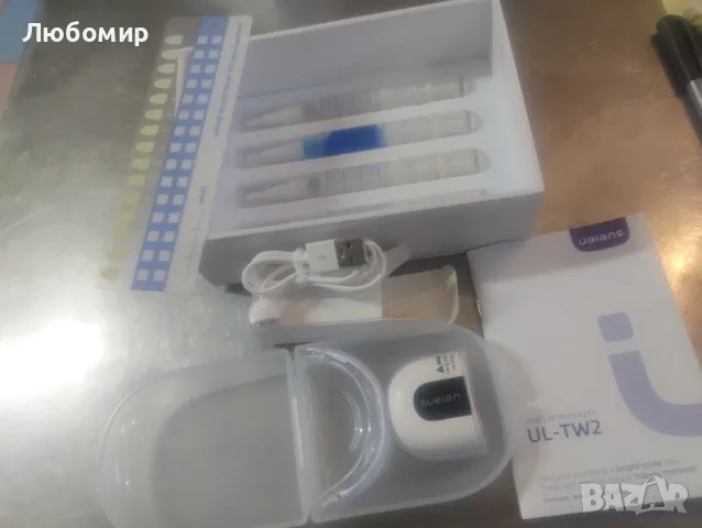 Ualans - комплект за избелване на зъби, професионално избелване на зъби, 32 x синя и червена лампа

, снимка 2 - Други - 48265656