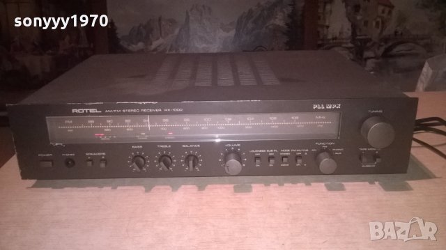 ROTEL RX-1000 STEREO REVEIVER-MADE IN JAPAN, снимка 6 - Ресийвъри, усилватели, смесителни пултове - 27330888