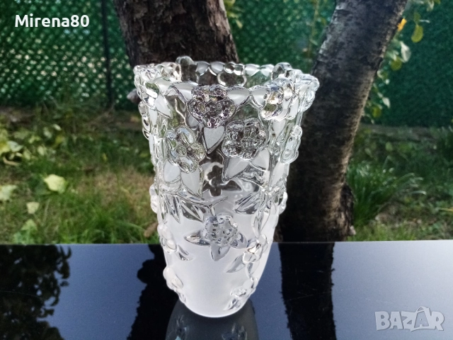 * Walther Glass * - кристална ваза !