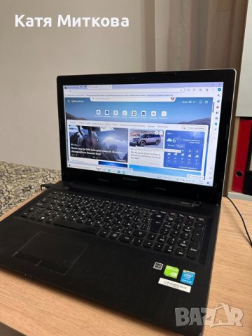 Продавам Лаптоп LENOVO G 50-30 , в отл състояние, работещ , с Windows 10 Home - Цена - 550 лева, снимка 4 - Лаптопи за работа - 43987138