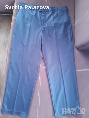 Тъмно син панталон с размер 58,марка"Branoff, снимка 1 - Панталони - 40321617
