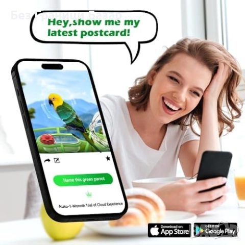 Нова Соларна камера хранилка за птици 4MP WiFi AI нощно виждане за дом, снимка 7 - Други стоки за дома - 51583964