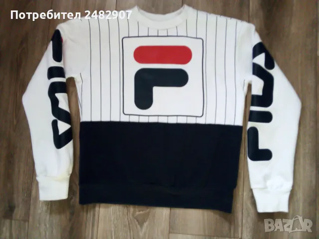Оригинална дамска блуза FILA, снимка 2 - Блузи с дълъг ръкав и пуловери - 47788195
