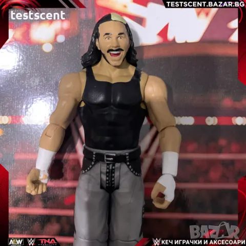 Екшън фигура WWE Matt Hardy Мат Харди Battle Pack играчка WWE AEW figure, снимка 1 - Фигурки - 48361546