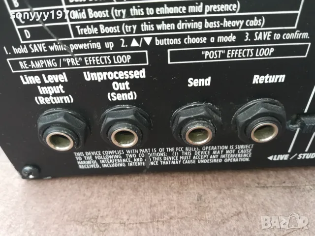 LINE 6 1903251905, снимка 15 - Ресийвъри, усилватели, смесителни пултове - 49562381