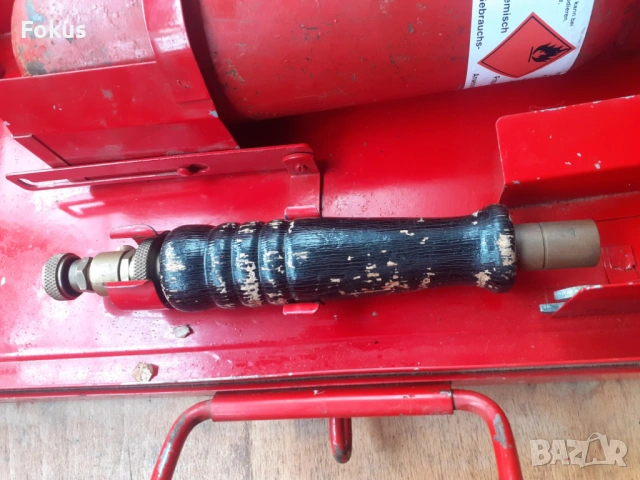 Професионална стара немска газова горелка с куфар - Kayser, снимка 4 - Антикварни и старинни предмети - 53500267