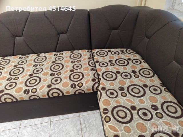 Диван ъглов 190/170/90 см, снимка 6 - Дивани и мека мебел - 51223430