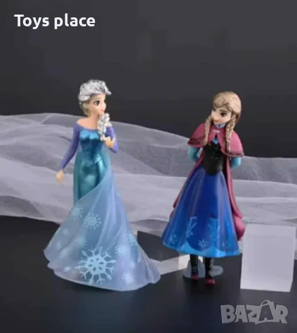 Комплект фигурки за торта Елза и Анна Frozen , снимка 14 - Фигурки - 50727537