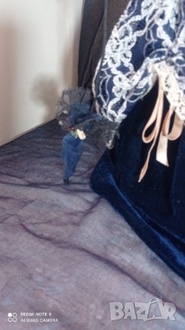 Викторианска порцеланова кукла 45 см, снимка 8 - Колекции - 38349229