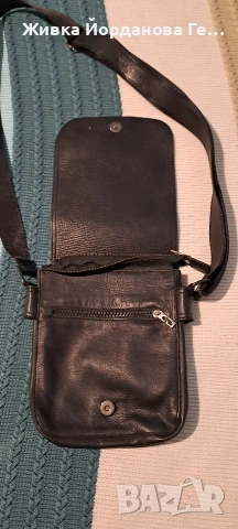 мъжка чанта - естествена кожа, снимка 5 - Портфейли, портмонета - 53541007