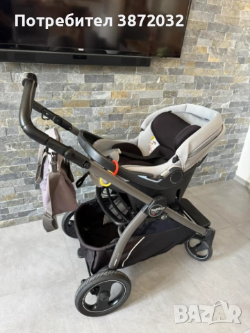 Комбинирана бебешка количка 3 в 1 Peg Perego, снимка 6 - Детски колички - 53256672