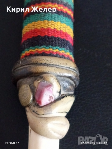 Лула за пушене сувенир от Доминиканската република за КОЛЕКЦИЯ ДЕКОРАЦИЯ 50605, снимка 5 - Други ценни предмети - 51746047