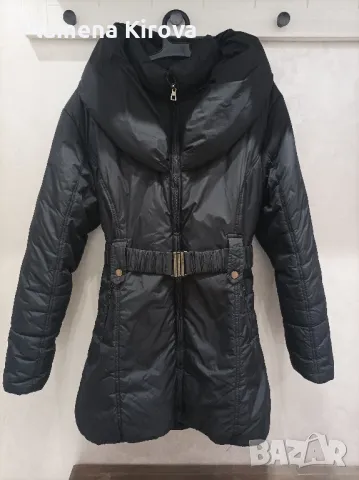 Зимно яке с коланче, размер XL (със забележка)
