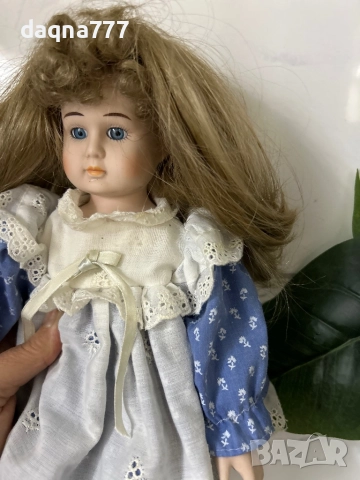 Порцеланова кукла Германия 70-те години, снимка 8 - Кукли - 52894569