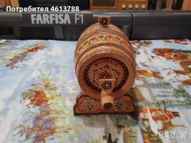 Дървено буренце, снимка 2 - Антикварни и старинни предмети - 52514932