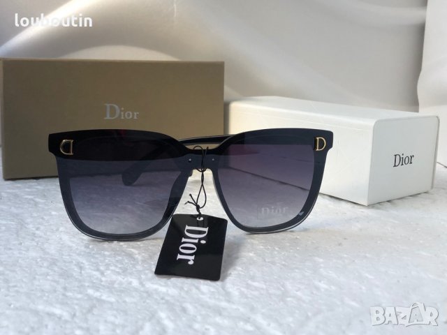 Дамски слънчеви очила тип котка Dior с лого, снимка 8 - Слънчеви и диоптрични очила - 33590310