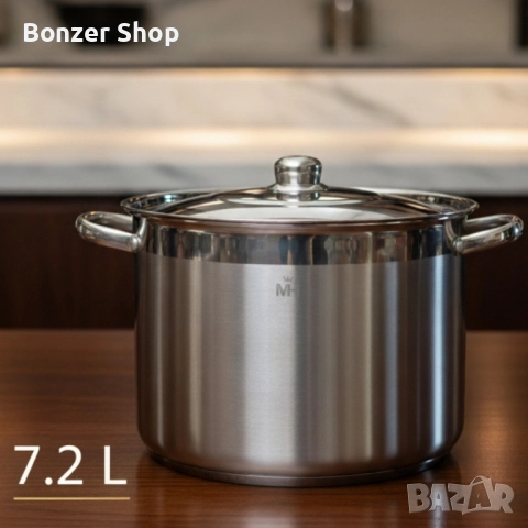 Неръждаема тенджера, снимка 6 - Други - 51960942