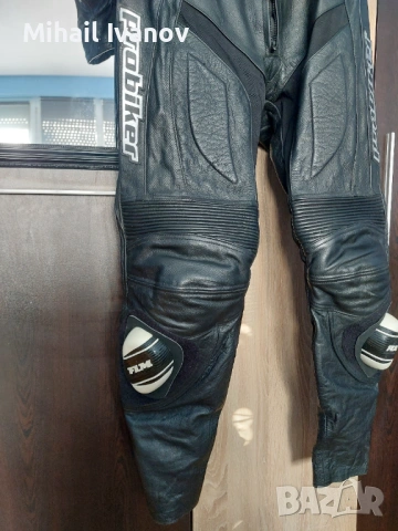 Кожен мото екип Probiker PRX-4 номер 54 на две части, снимка 4 - Други - 53002900