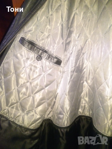 TCM Ново Мъжко Яке Изцяло от Естествена Кожа L, снимка 11 - Якета - 52217262