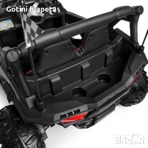 Акумулаторен Двуместен джип Off-Road Extreme 4X4 UTV 24V батерия, снимка 15 - Детски велосипеди, триколки и коли - 43686161