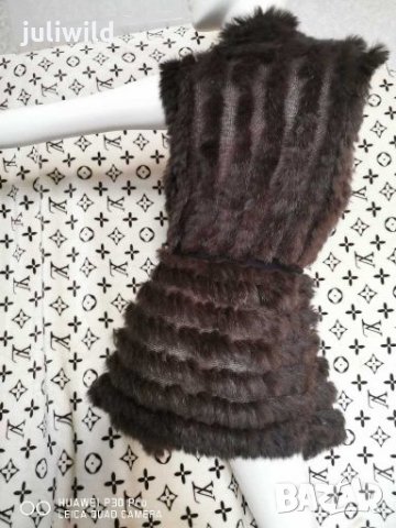 Елек дълъг,плетен заек Рекс, асиметричен, промо, снимка 2 - Елеци - 27687176