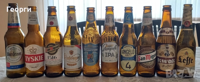 Колекция от 220 бутилки от бира, снимка 3 - Колекции - 52584912