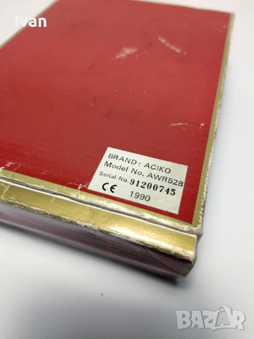 Рядък Aciko AWR 528 Walkman всесезонен спортен стерео радио с оригинална кутия, снимка 7 - Аудиосистеми - 53476907