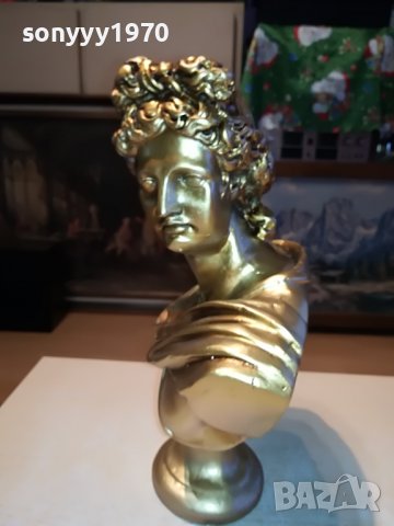 АПОЛОН-НЕМЕТАЛ-БЮСТ 1606221145, снимка 4 - Антикварни и старинни предмети - 37103537