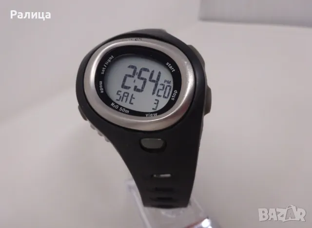 Nike Triax C5 - Електронен спортен ръчен часовник хронограф с аларма, с нова батерия