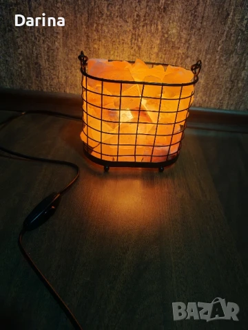 солна лампа от хималайска сол