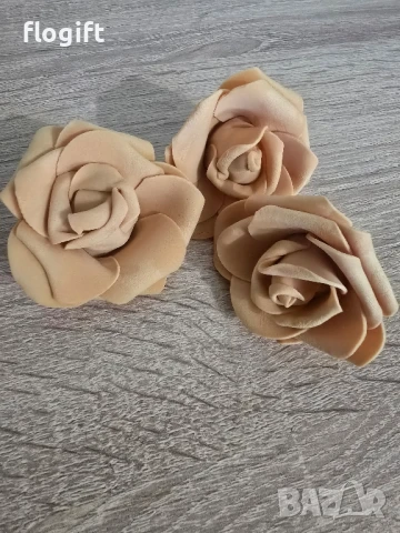 Рози фоам 7см , снимка 10 - Изкуствени цветя - 50749883