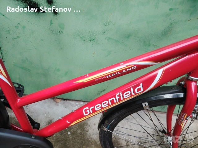 Greenfield Mailand trekking 28 цола алуминиев велосипед , снимка 2 - Велосипеди - 52352244