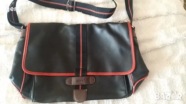 Esprit - Голяма кожена чанта за документи,  лаптоп и др.