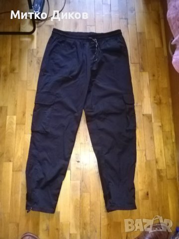 Black Squad Cargo марков панталон промазан плат тактически размер Л