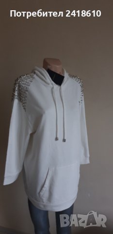 PINKO Luxury Hoodie Cestita Womens Size S Oversize НОВО! ОРИГИНАЛ! Дамско  Горнище!, снимка 5 - Суичъри - 43413624